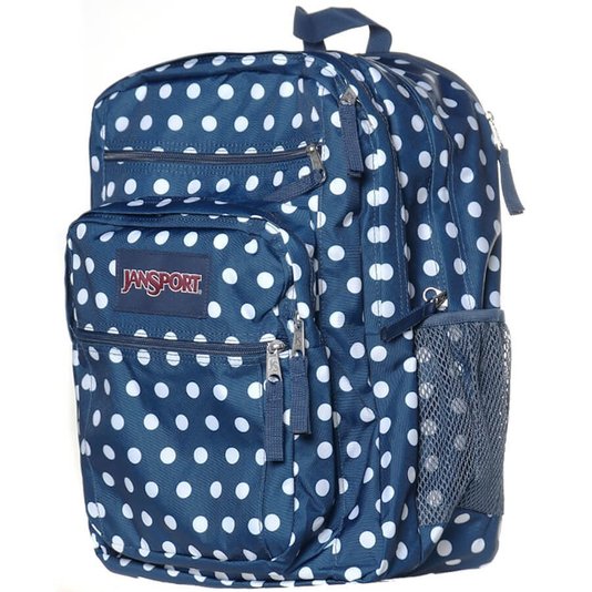 Mochila JanSport Big Student 34 L Azul/Branco