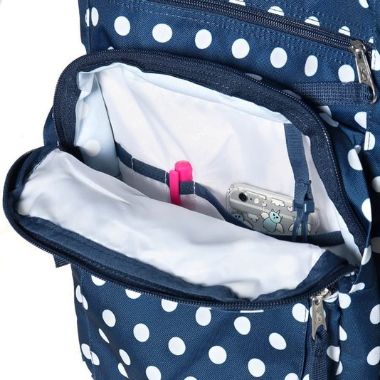Mochila JanSport Big Student 34 L Azul/Branco