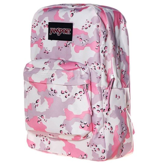 Mochila JanSport Black Label Superbreak Camo Rosa
