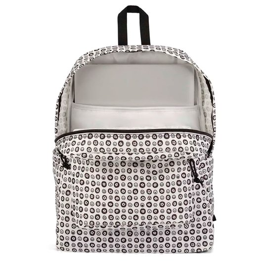 Mochila Jansport Superbreak Plus All The Feels 26l Branco/Preto