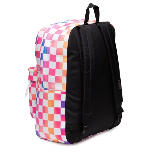 Mochila Jansport Superbreak Plus Check It 26l Checkerboard Colorido