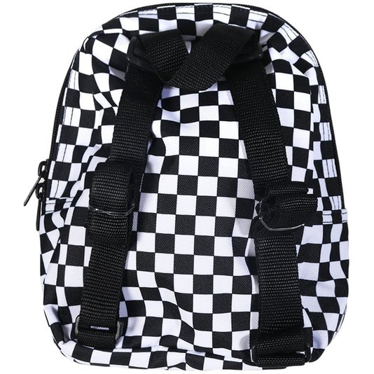 Mochila Vans Got This Mini Checkerboard Preto/Branco
