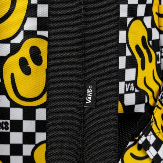 Mochila Vans Old Skool Grom Checkerboard Preto/Branco