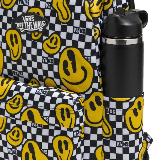 Mochila Vans Old Skool Grom Checkerboard Preto/Branco