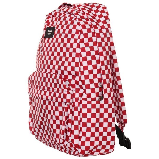 Mochila Vans Old Skool Iii B Chili Pepper Checkerboard Vermelho/Branco