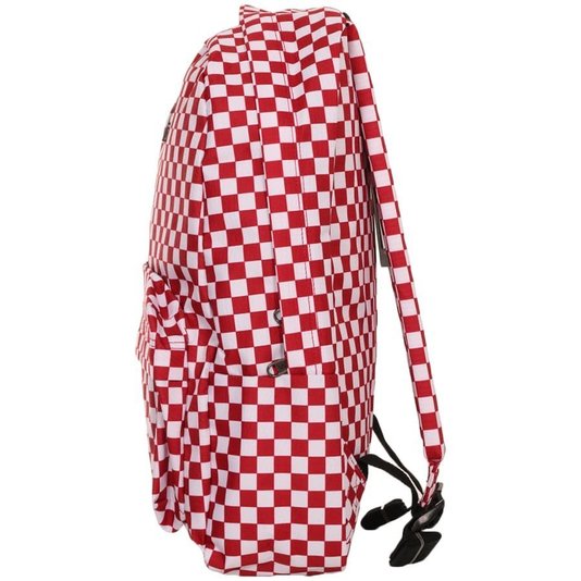 Mochila Vans Old Skool Iii B Chili Pepper Checkerboard Vermelho/Branco