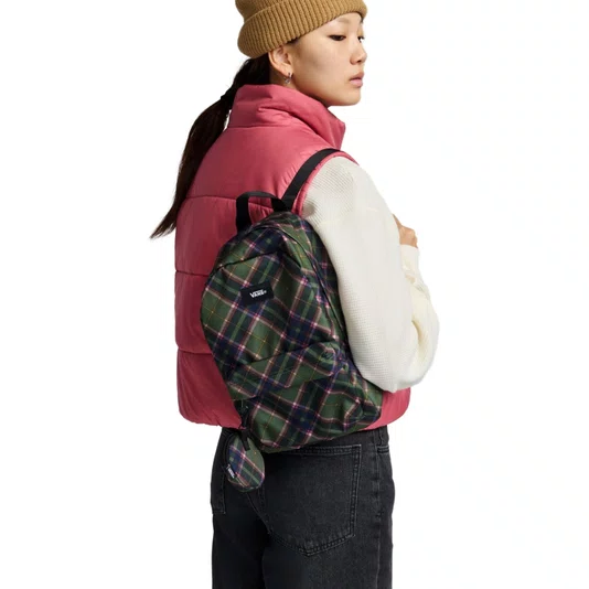 Mochila Vans Old Skool Mini Pine Forest Verde/Azul