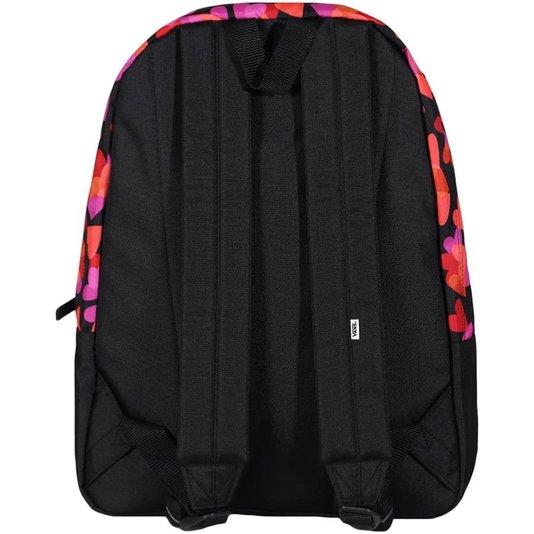 Mochila Vans Realm Classic Backpack Valentines Preto/Vermelho/Rosa