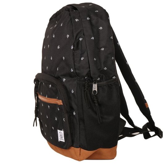 Mochila Volcom Stone VC6011D Preto/Caramelo