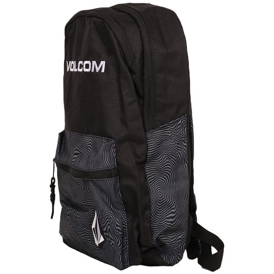 Mochila Volcom Stripe Preto/Cinza