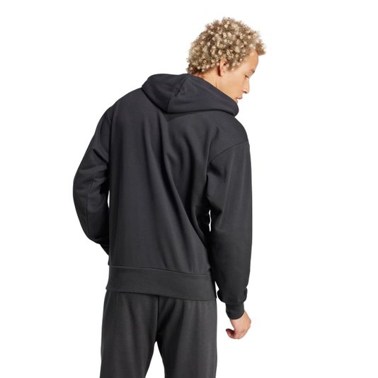 Moletom Adidas Big Logo Essentials Preto