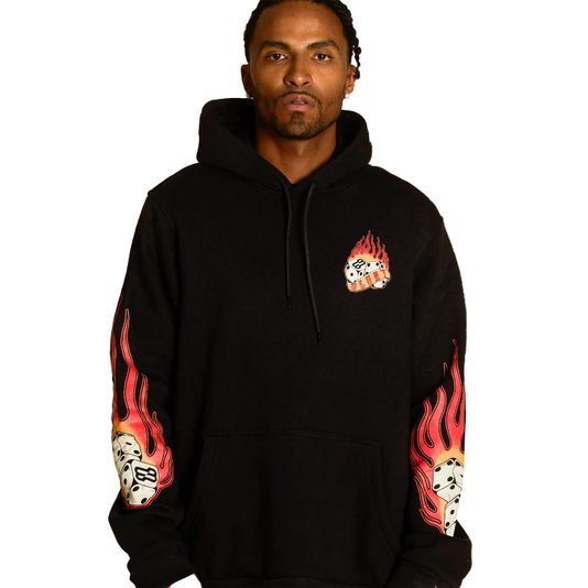 Moletom Blunt Canguru Pyro Preto
