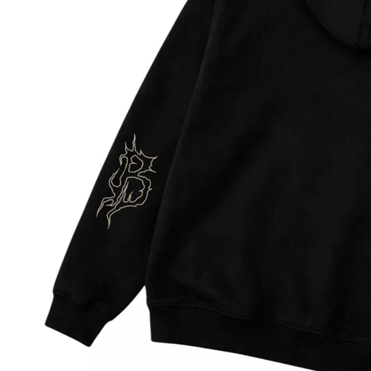 Moletom Blunt Ziper Azyr Preto