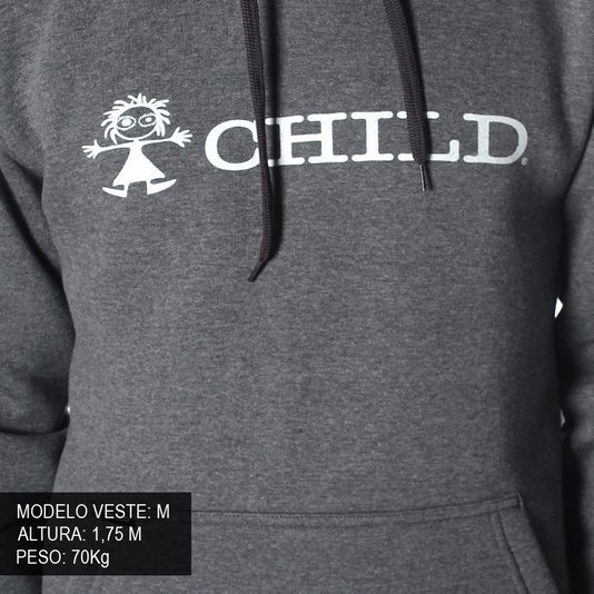Moletom Child Canguru Type 1 Color Mescla