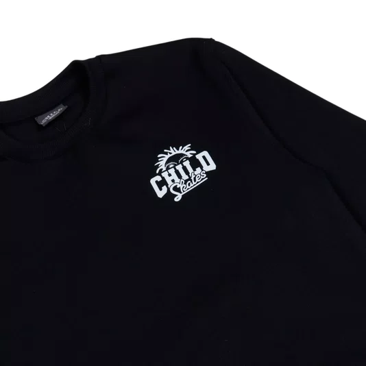 Moletom Child Careca Bill Preto