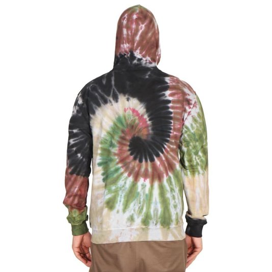Moletom Creature Logo Rust Tie Dye Marrom