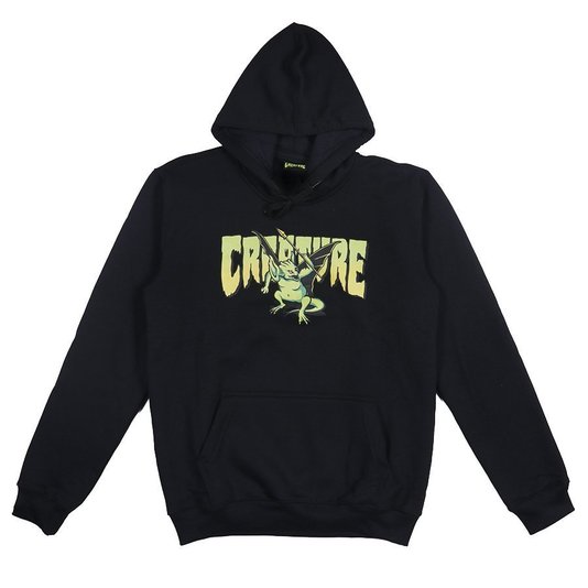 Moletom Creature Swamper Canguru Preto