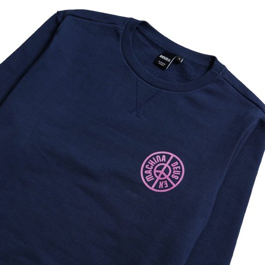 Moletom Deus Ex Machina Well-Being Azul Marinho
