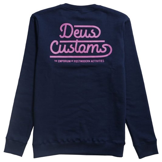 Moletom Deus Ex Machina Well-Being Azul Marinho