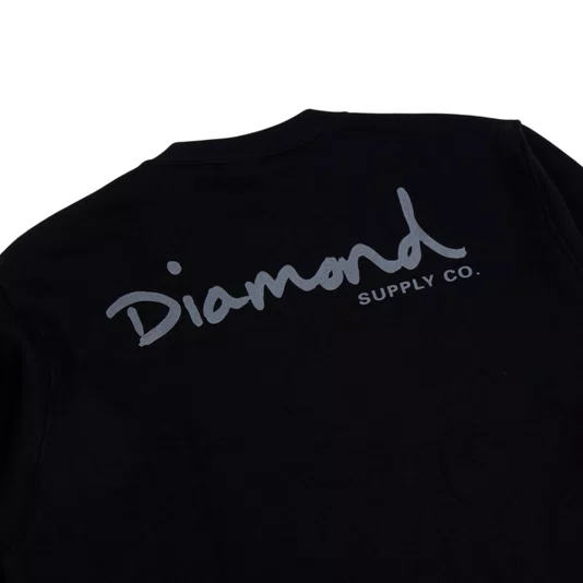 Moletom Diamond Brilliant Crewneck Preto