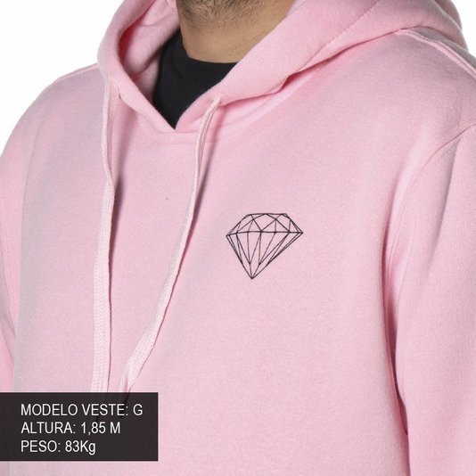 Moletom Diamond OG Brilliant Rosa