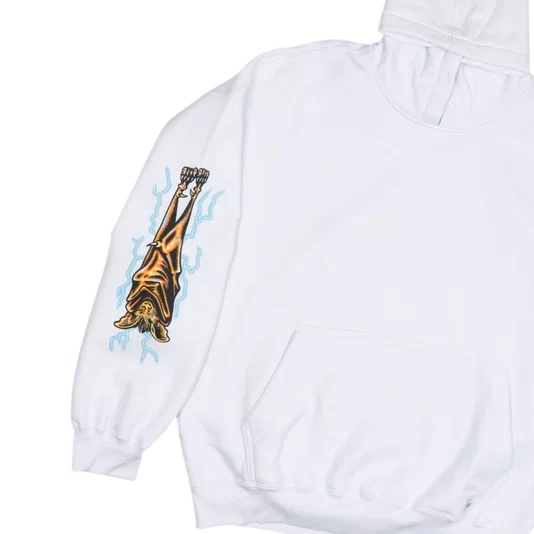 Moletom Drop Dead Awake Hood Branco