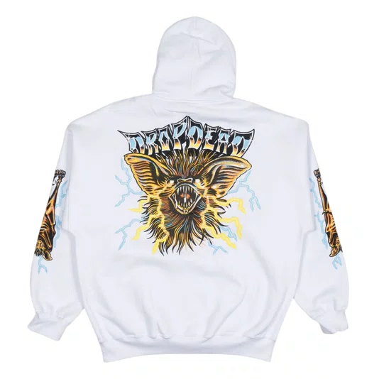 Moletom Drop Dead Awake Hood Branco