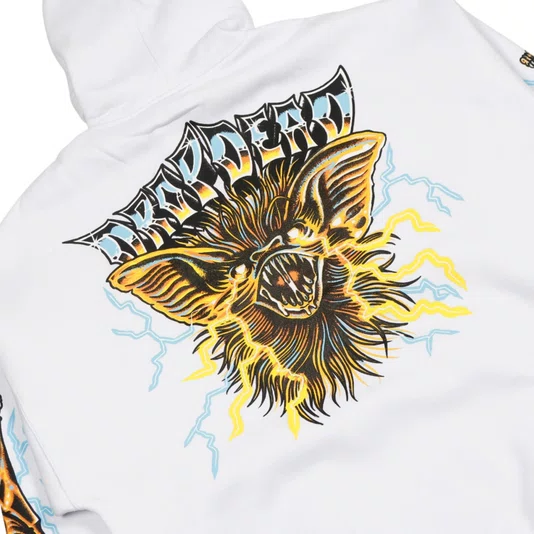 Moletom Drop Dead Awake Hood Branco