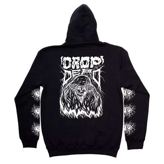 Moletom Drop Dead Discover Preto