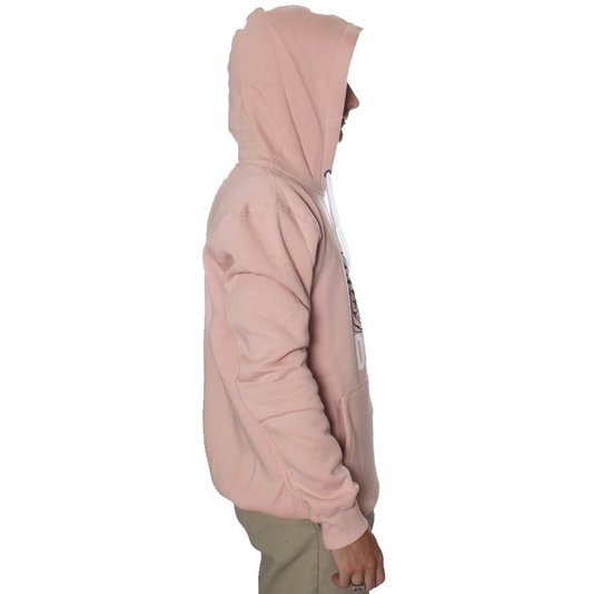 Moletom Drop Dead Web Rose Rosa