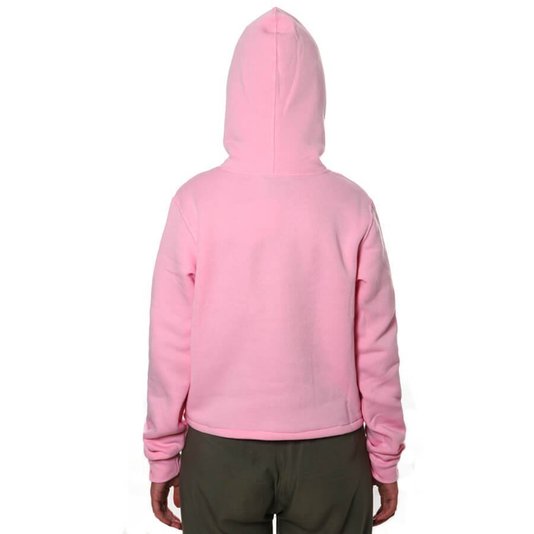 Moletom Grizzly Og Bear Cropped Bandana Rosa