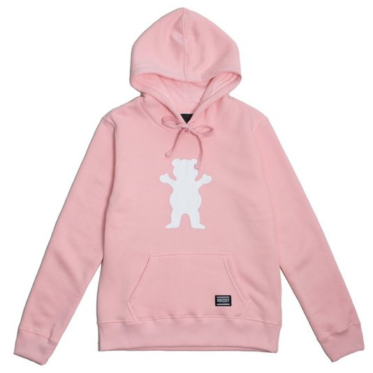 Moletom Grizzly Og Bear Feminino Rosa