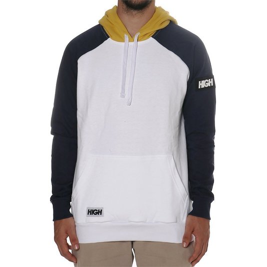 Moletom High Company Big Patch Branco