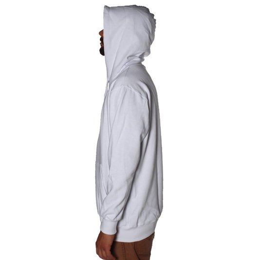 Moletom High Company Logo Branco/Rosa