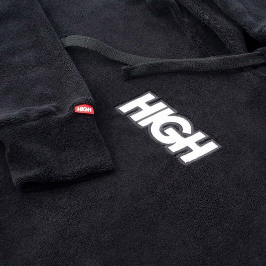 Moletom High Company Logo Preto