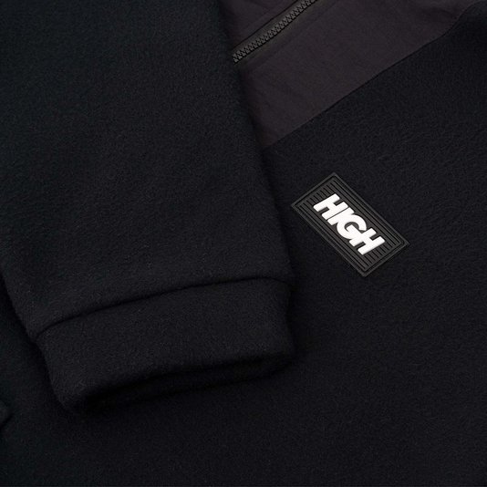Moletom High Company Quarter Zip Fleece Preto