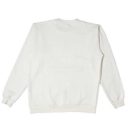Moletom Huf New Sun Crew Off White