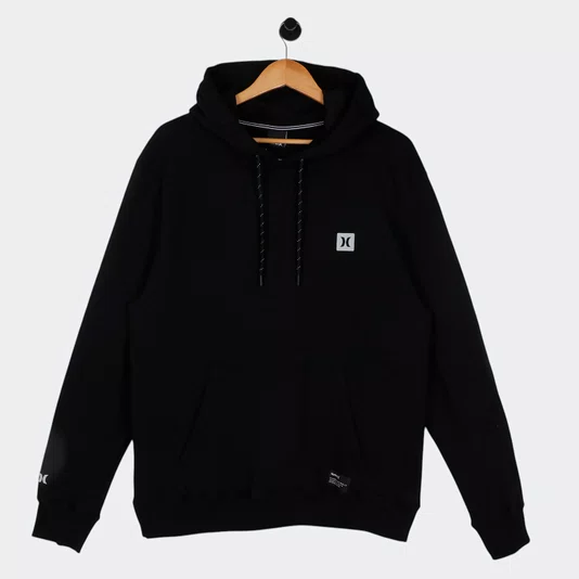 Moletom Hurley Mini Icon Ii Preto