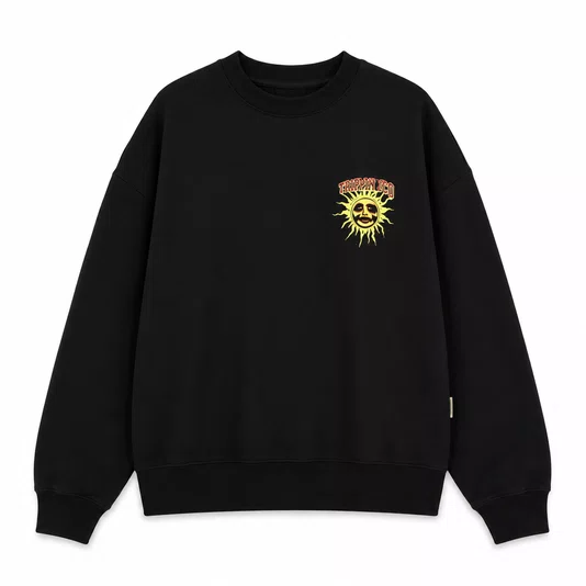 Moletom Hurley Skull Sun Feminino Preto
