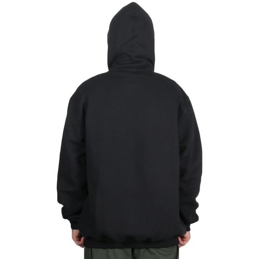 Moletom Independent Big Bar Logo Canguru Preto
