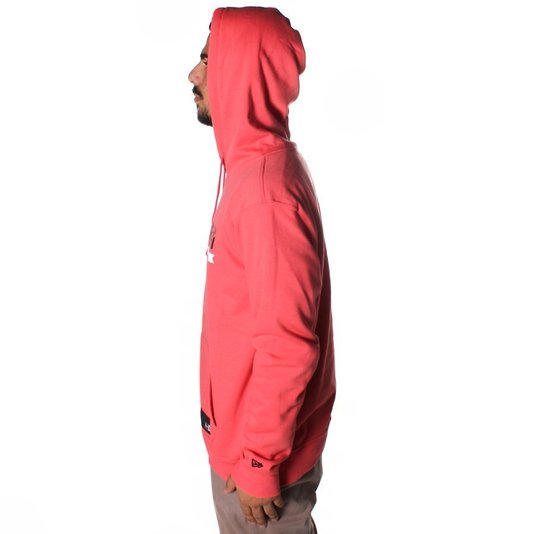 Moletom New Era Canguru Chicago Bulls Rosa
