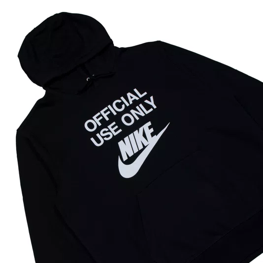 Moletom Nike Nsw Club Ft Official Preto