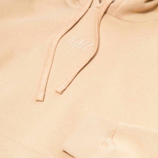 Moletom Plano C. Hoodie Logo Bege