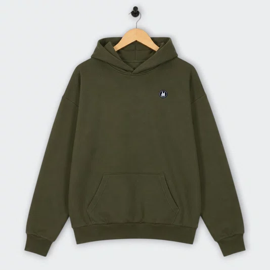 Moletom Rock City Mini Icon 3 Cabos Premium Verde Musgo