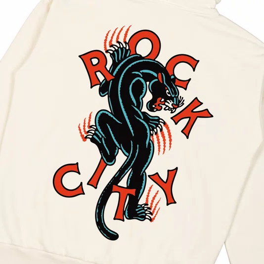 Moletom Rock City Pantera Marchioros Premium 3 Cabos Off White