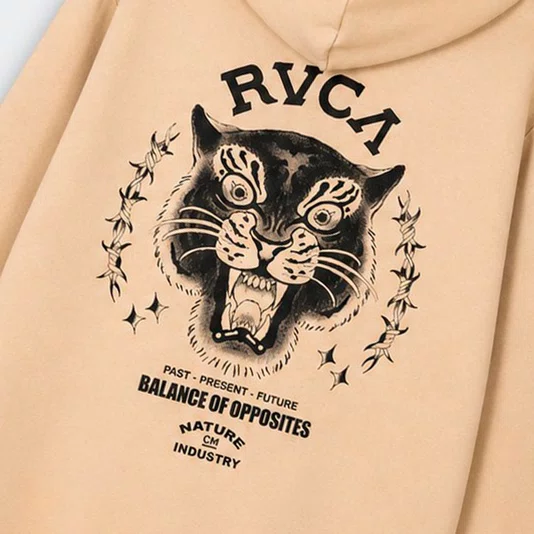 Moletom Rvca Tiger 310g Areia