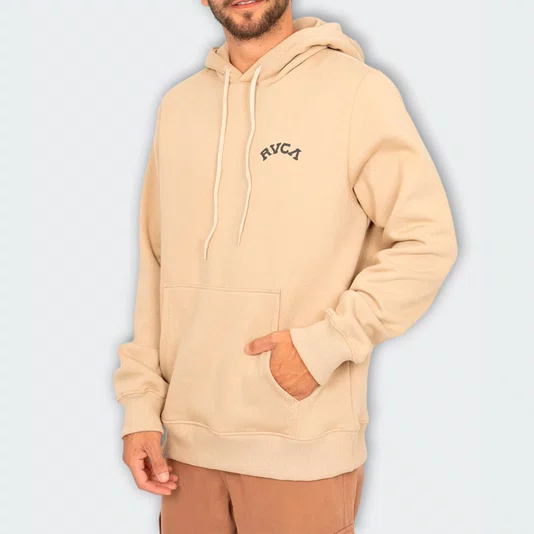 Moletom Rvca Tiger 310g Areia