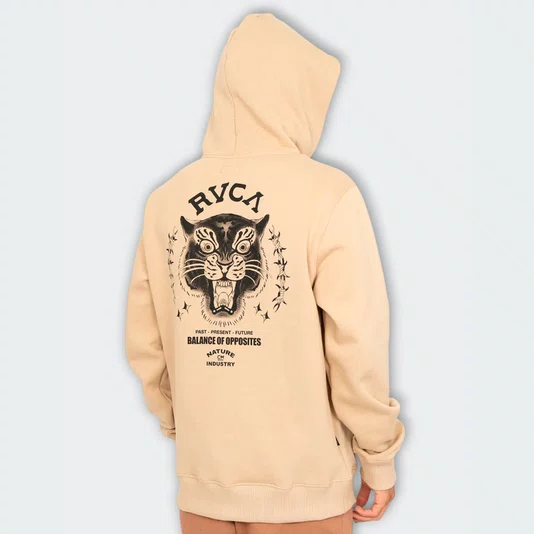 Moletom Rvca Tiger 310g Areia