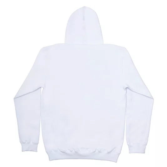 Moletom Santa Cruz Flaming Dice Dot Front Hoodie Branco