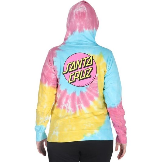 Moletom Santa Cruz Other Dot Especial Feminino Tie Dye